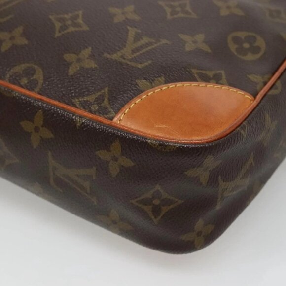 LOUIS VUITTON Monogram Compiegne 28 Clutch Bag M51845 LV Auth 128341 - Picture 4 of 16